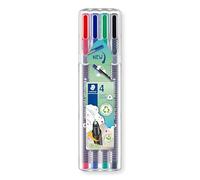 Staedtler Bolígrafo punta fina 334 SB4, 4 unidades multicolor