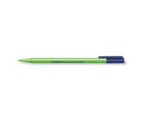 Staedtler triplus textsurfer 362 rotulador fluorescente - punta biselada 1 - 4mm aprox - tinta base de agua - color verde (10 uds)