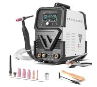 STAHLWERK Soldador AC/DC TIG 200 Puls Pro Touch - Inverter IGBT con 200 A