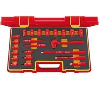 STAHLWILLE 12171/19/4 VDE, Juego de enchufes, 23 piezas, , Rojo, 3,06 kg