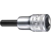 STAHLWILLE 49 A 1/8, Juego de enchufes, 3/8", sistema imperial, 5 piezas, 1/8", cromo