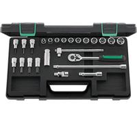STAHLWILLE 96021236, Juego de enchufes, 24 piezas, 417 mm, 230 mm, 2,46 kg
