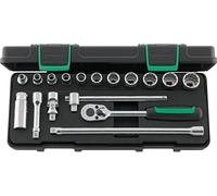 STAHLWILLE 96025204, Juego de enchufes, 17 piezas, 325 mm, 135 mm, 1,65 kg