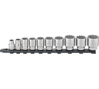 STAHLWILLE 96052010, Juego de enchufes, 10 piezas, Acero, 512 g