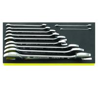 Stahlwille 96830167 TCS10/11.6X7-34X36MM: Juego de llaves de tubo con extremo abierto