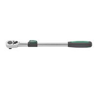 STAHLWILLE Carraca telescópica 516 de 1/2" l de carraca conmutable, extensible 410-630 mm l para altos pares de giro, fabricado en Alemania