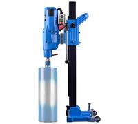 STAKO Broca de núcleo profesional máx. Ø305 mm potente motor 4350 - soporte de núcleo - taladros de diamante para hormigón 0-760 rpm - unidad de perforación central PRCD