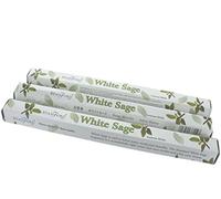 Stamford White Sage - Varillas de incienso (3 unidades, 20 unidades)