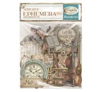 Stamperia - Ephemera for Scrapbooking, Albums, Card Making, Bullet Journalling and More, Adhesive Paper Cut Outs, Easy to Apply, Perfect for Hobbies, Crafts, and Gifting (Symphony)
