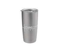 Stand By In Faith Vaso térmico de acero inoxidable de doble pared