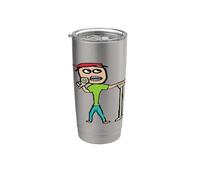 Stand Up Comedia Vaso térmico de acero inoxidable de doble pared
