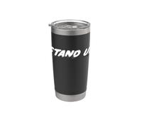 Stand Up | Defiéndete por ti mismo y por tus derechos Vaso térmico de acero inoxidable de doble pared