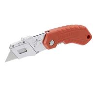 Stanley Cuchillo de seguridad 0-10-243 autoretráctil y plegable, 160 mm