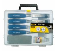 Stanley 0-16-130 cincel para madera abs, mango de polipropileno, prote