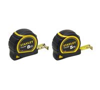 STANLEY 0-30-657 Flexómetro Tylon, 8 m + 1-30-697 Flexometro Tylon 5 metros x 19mm