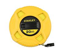 Stanley 0-34-296 - Cinta métrica arrollable (fibra de vidrio, 20 m)