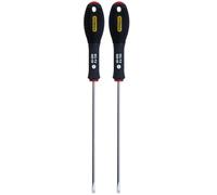 STANLEY 0-65-093 - Destornillador plano FatMax electricista 4 x 150 mm (Paquete de 2)