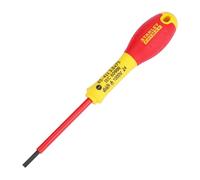 STANLEY 0-65-411 - Destornillador aislado vde 1000v FatMax plana 3,5 x 75 mm
