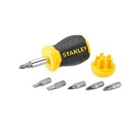 Stanley 0-66-357 - destornillador multipuntas extracorto - stubby, con