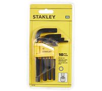 Stanley – Juego de llaves hexagonales Allen 1,5–10 mm, 10 piezas