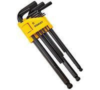 Stanley Juego de 9 llaves Allen 0-69-256 – con bola 1,5-10 mm – tipo libro
