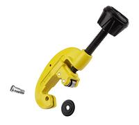 Stanley 0-70-448 Cortatubos Ajustable de 3 a 30 mm, Negro/ Amarillo