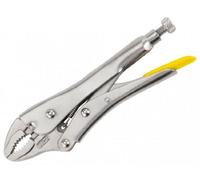Stanley Mordaza bloqueable Maxsteel 0-84-809 boca curva de 225 mm