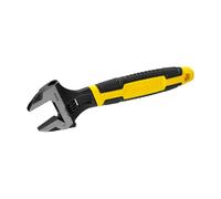 STANLEY 0-90-949 - Llave ajustable bimateria 250mm, Negro/Amarillo
