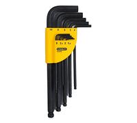 Stanley Juego de llaves hexagonales 1-13-976 – 9 llaves 1,5–10 mm