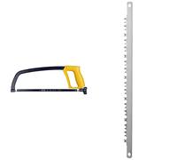 STANLEY 1-15-122 - Sierra de Arco metálica + Hoja de sierra para madera 300mm