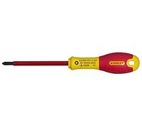 Stanley Destornillador aislado FatMax 1-65-418 vde 1000v pozidrive pz1 100 mm