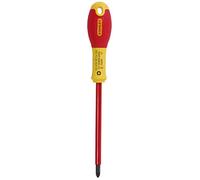 STANLEY 1-65-419 - Destornillador aislado vde 1000v FatMax pozidrive pz2 x 125 mm