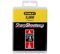 Stanley Accesorio para pistola de clavos y grapadora 1-TRA204-5T Grapa tipo A 6 mm 5000 u