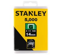 Stanley 1-tra709-5t - pack de 5000 grapas tipo g de 14 mm