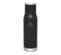 Stanley 1913 Adventure To-Go Botella Termica 1L - Black | 25 Horas Caliente - 27 Horas Fría - Antifugas - Tapa Aislante - Sin BPA - Apta Para Lavavajillas
