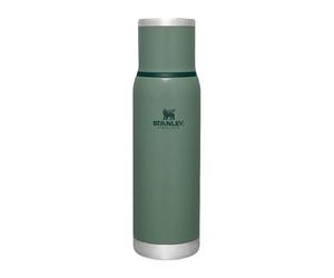 Stanley 1913 Adventure To-Go Botella Termica 1L - Hammertone Green | 25 Horas Caliente - 27 Horas Fría - Antifugas - Tapa Aislante - Sin BPA - Apta Para Lavavajillas