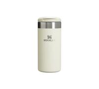 Stanley 1913 Aerolight Transit Termo Cafe para Llevar 0.35L - Mantiene el Calor Durante 6 Horas - Compatible con Soporte para Coche - Taza Café Antifugas - Apta Para Lavavajillas - Cream
