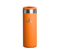 Stanley 1913 Aerolight Transit Termo Cafe para Llevar 0.47L - Mantiene el Calor Durante 8 Horas - Compatible con Soporte para Coche - Taza Café Antifugas - Apta Para Lavavajillas - Goldenrod Coral