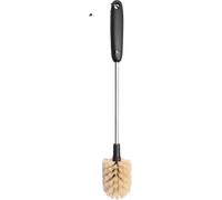 Stanley 1913 Cepillo de Limpieza Clásico - Beige | Mango de Acero Inoxidable - Cerdas - 2 Cabezales de Cepillo de 40 mm y 60 mm