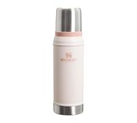 Stanley 1913 Classic Legendary Botella Termica 0.75L - Rose Quartz | Mantiene Frío o Calor 20 Horas - Termo Cafe - Cantimplora Acero Inoxidable - Sin BPA - Apto Para Lavavajillas