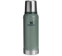 Stanley 1913 Classic Legendary Botella Termica 0.94L - Hammertone Green | Mantiene Frío o Calor 24 Horas - Termo Cafe - Cantimplora Acero Inoxidable - Sin BPA - Apto Para Lavavajillas