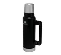 Stanley 1913 Classic Legendary Botella Termica 1.4L - Matte Black | Mantiene Frío o Calor 40 Horas - Termo Cafe - Cantimplora Acero Inoxidable - Sin BPA - Apto Para Lavavajillas