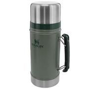 STANLEY Classic Legendary Fiambrera Termica 0.94L - Caliente Durante 20 Horas - Termo Comida Caliente Adulto de Acero Inoxidable Sin BPA - Apto Para Lavavajillas - Hammertone Green