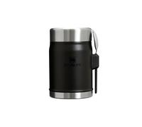 Stanley Fiambrera térmica Classic Legendary 0,4 L con spork — Acero inoxidable, 7 h, Black 2.0
