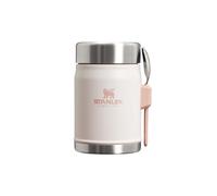 Stanley 1913 Fiambrera térmica Classic 0,4 L con spork – 7 h, acero inoxidable – Rose Quartz