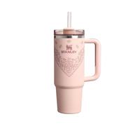 Stanley 1913 Quencher H2.0 FlowState Tumbler 0.89L - Conch Floral | Termo Conserva el Frío 9 Horas - Helada Durante 40 Horas - Botella Agua Acero Inoxidable - Vaso Termico Sin BPA
