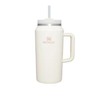 STANLEY 1913 Quencher H2.0 FlowState Tumbler 1.9L - Cream | Termo Conserva el Frío 15 Horas - Helada Durante 60 Horas - Botella Agua Acero Inoxidable - Vaso Termico Sin BPA