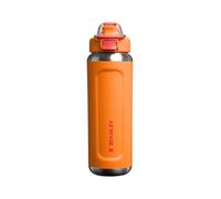 Stanley 1913 Wellspring Bottle 0.7L - 12 Horas Fría - 40 Hours Helada - Sin BPA Botella Agua Acero Inoxidable - Apta Para Lavavajillas - Aislamiento Al Vacío - Golden Coral