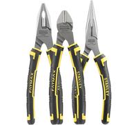 Stanley 4-84-488 Fatmax Juego de alicates universales con pinzas de punta