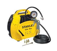 Stanley Air Kit - Compresor de aire eléctrico portátil monofásico - Motor 1.5 HP